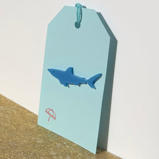 Acrylic Shark Gift Tag