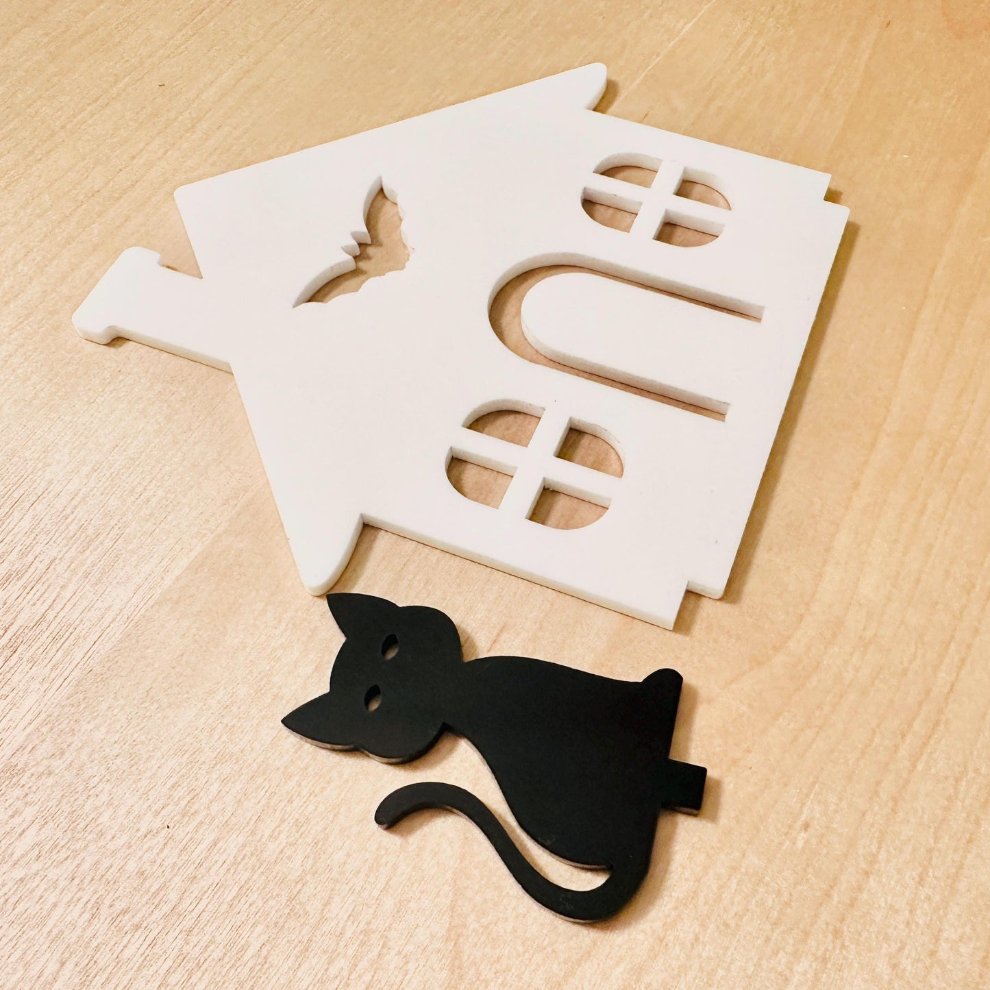 Halloween Small House Tabletop Decor