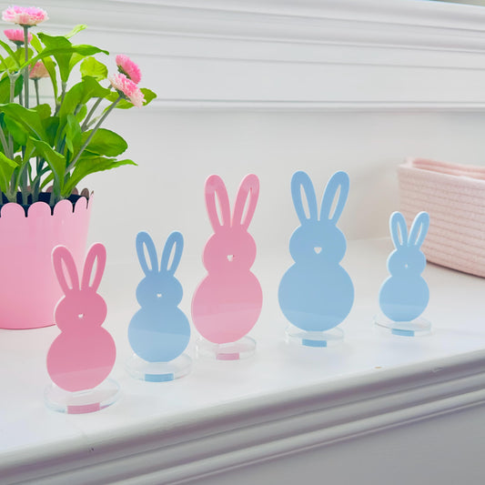 Acrylic Bunny Tabletop Decor
