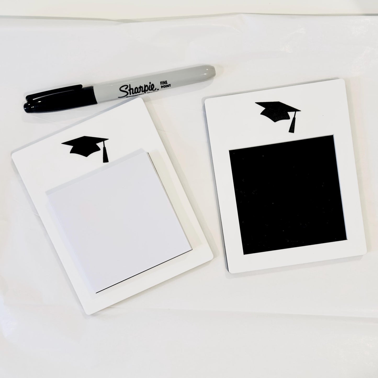Acrylic Graduation Post-it-Note Holder