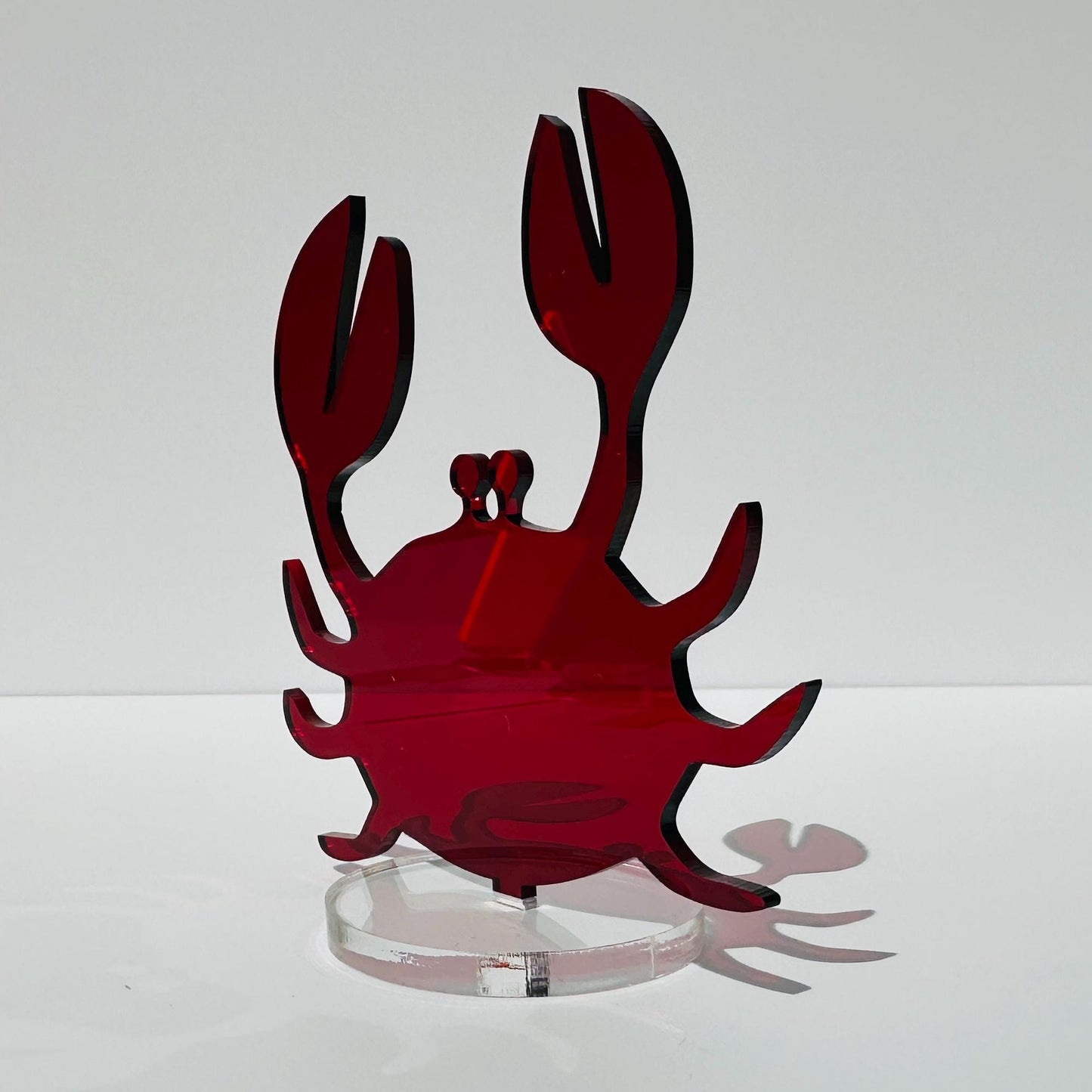 Acrylic Crab Tabletop Decor