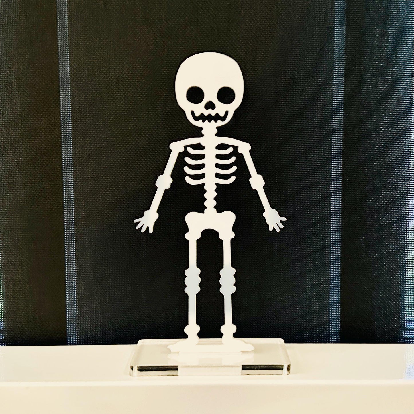Acrylic Skeleton Halloween Tabletop Decor