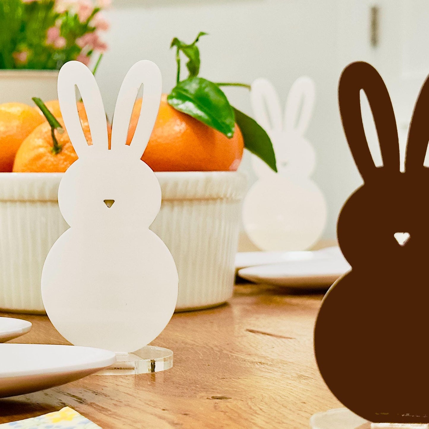 Acrylic Bunny Tabletop Decor