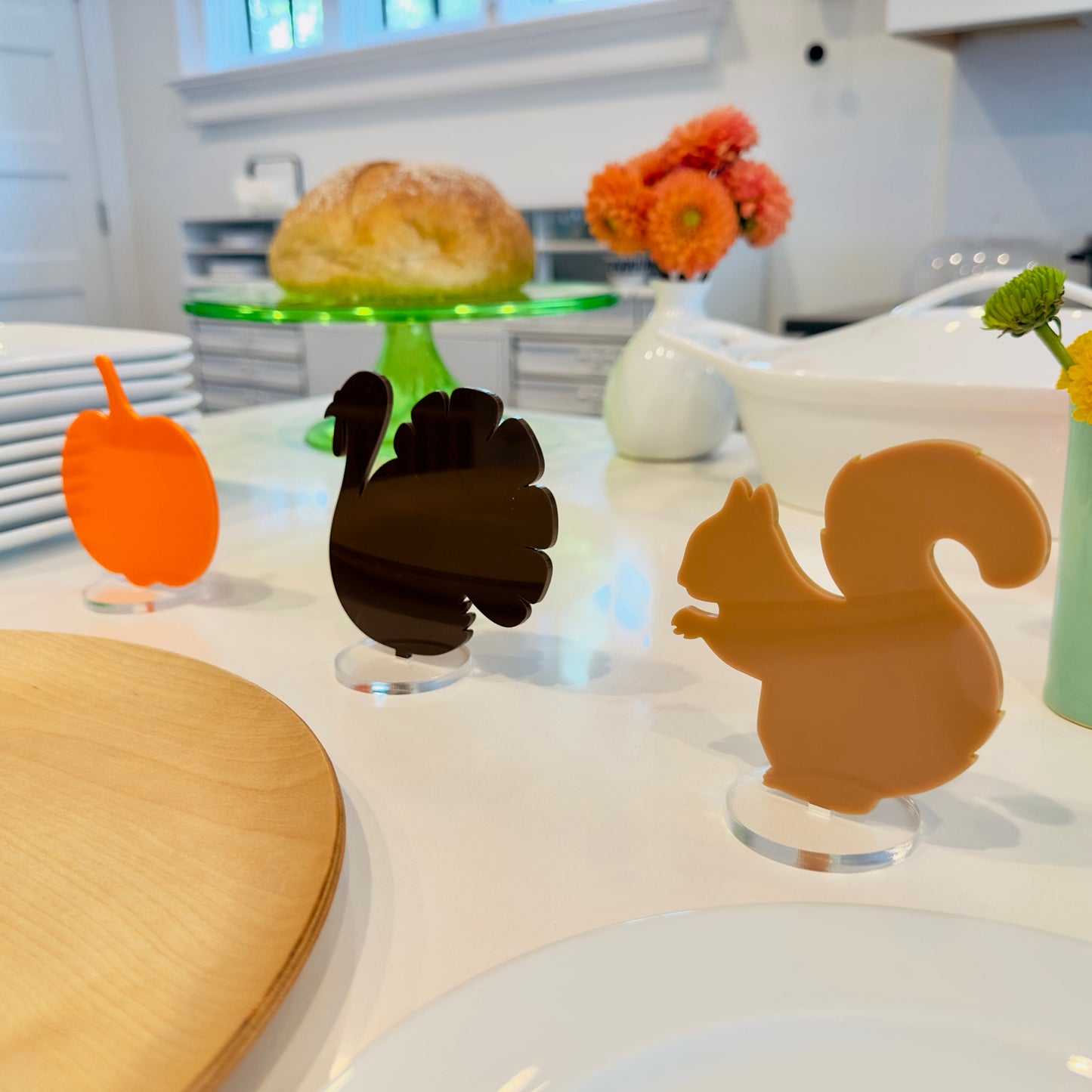 Acrylic Thanksgiving Tabletop Decor