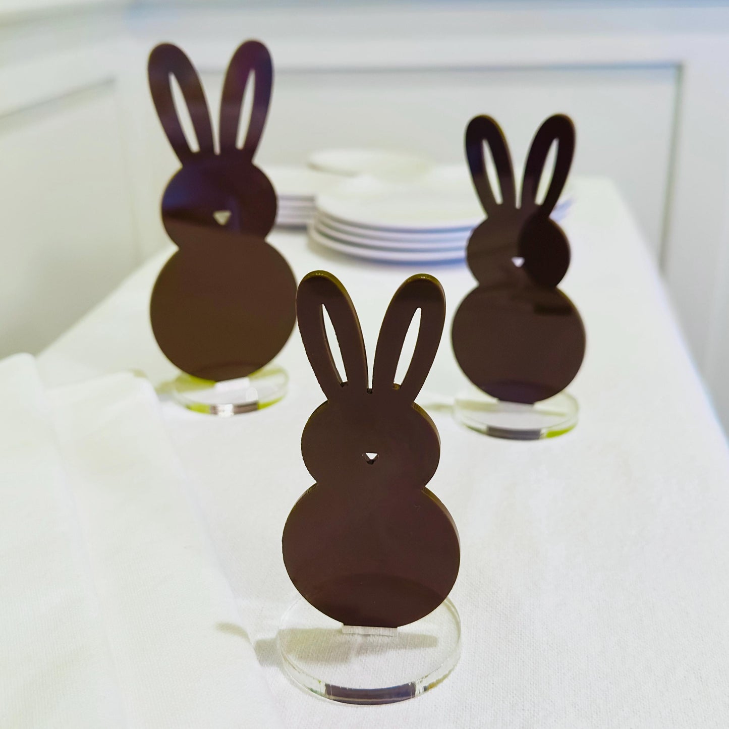 Acrylic Bunny Tabletop Decor