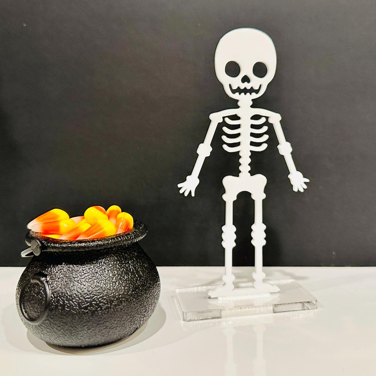 Acrylic Skeleton Halloween Tabletop Decor