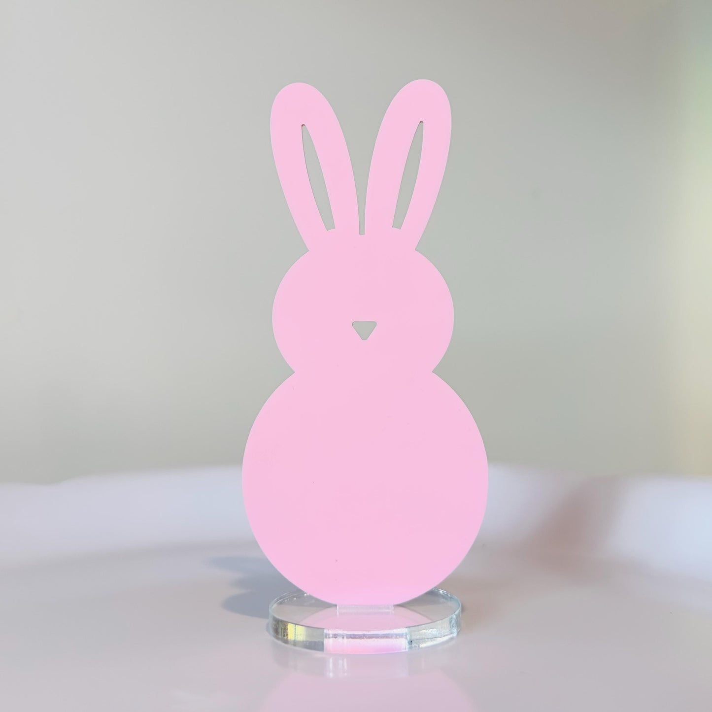 Acrylic Bunny Tabletop Decor
