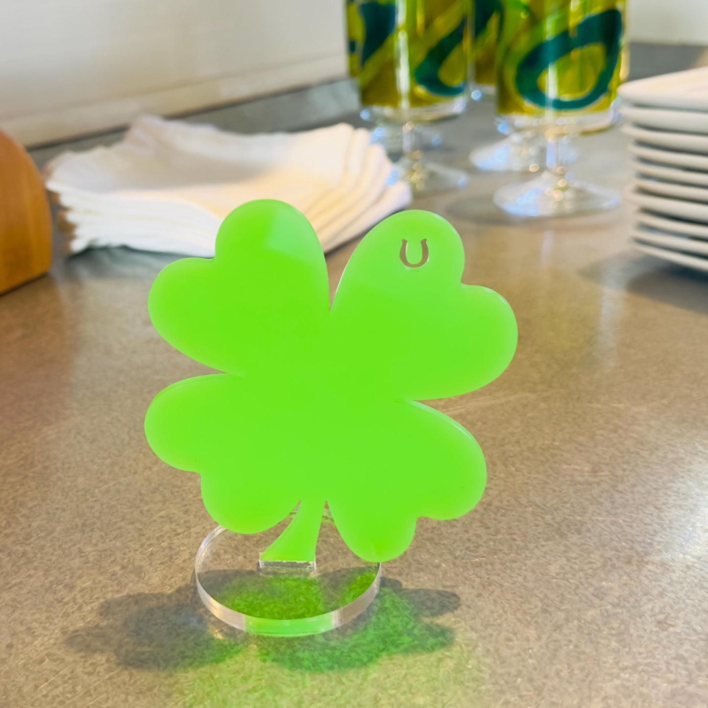 St Patrick's Day Shamrock Tabletop decor