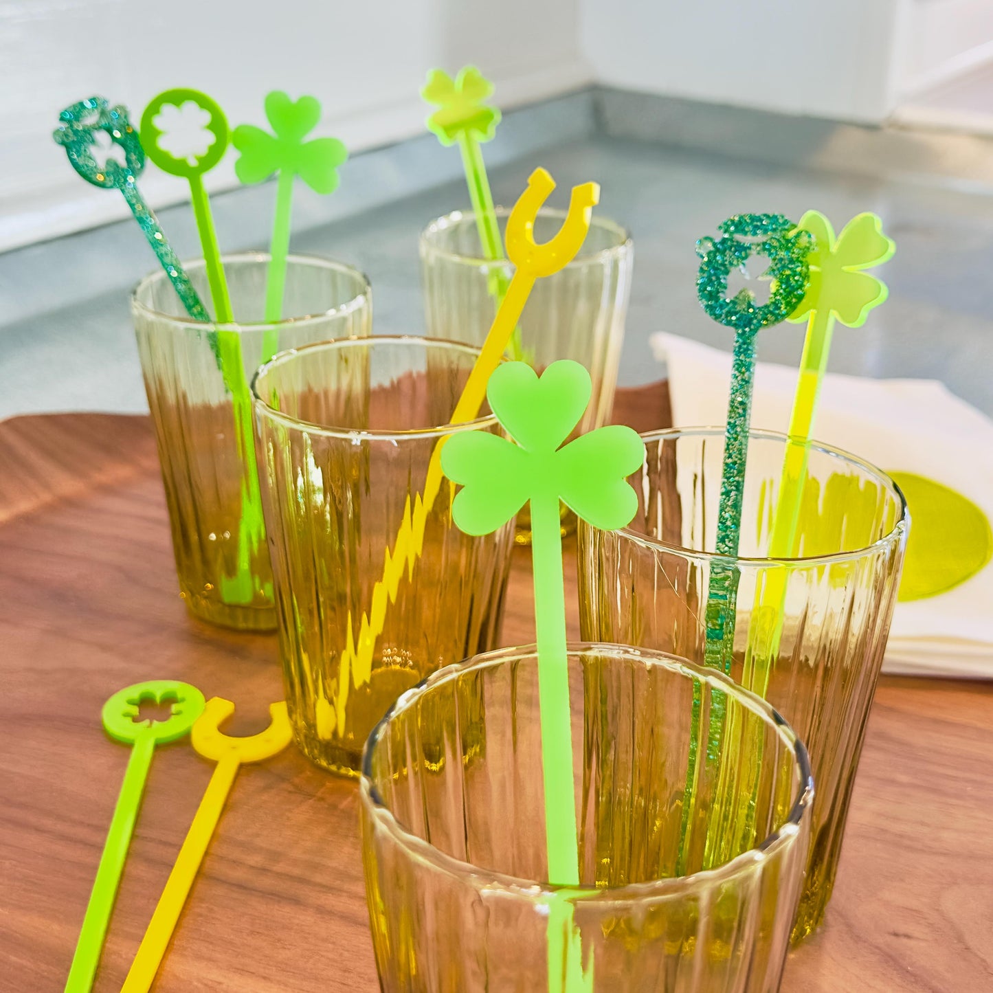 St Patrick's Day Drink Stirrers