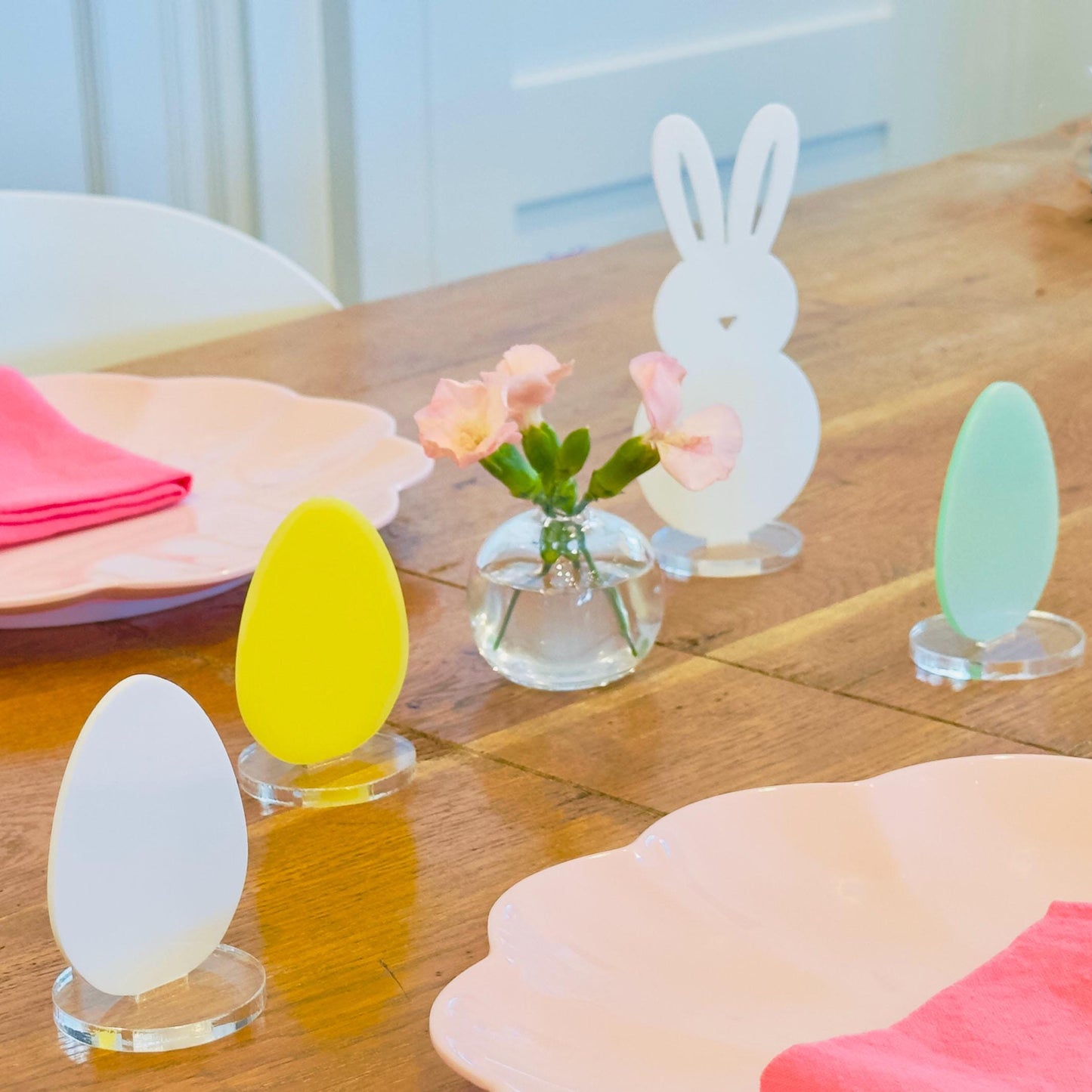 Acrylic Bunny Tabletop Decor