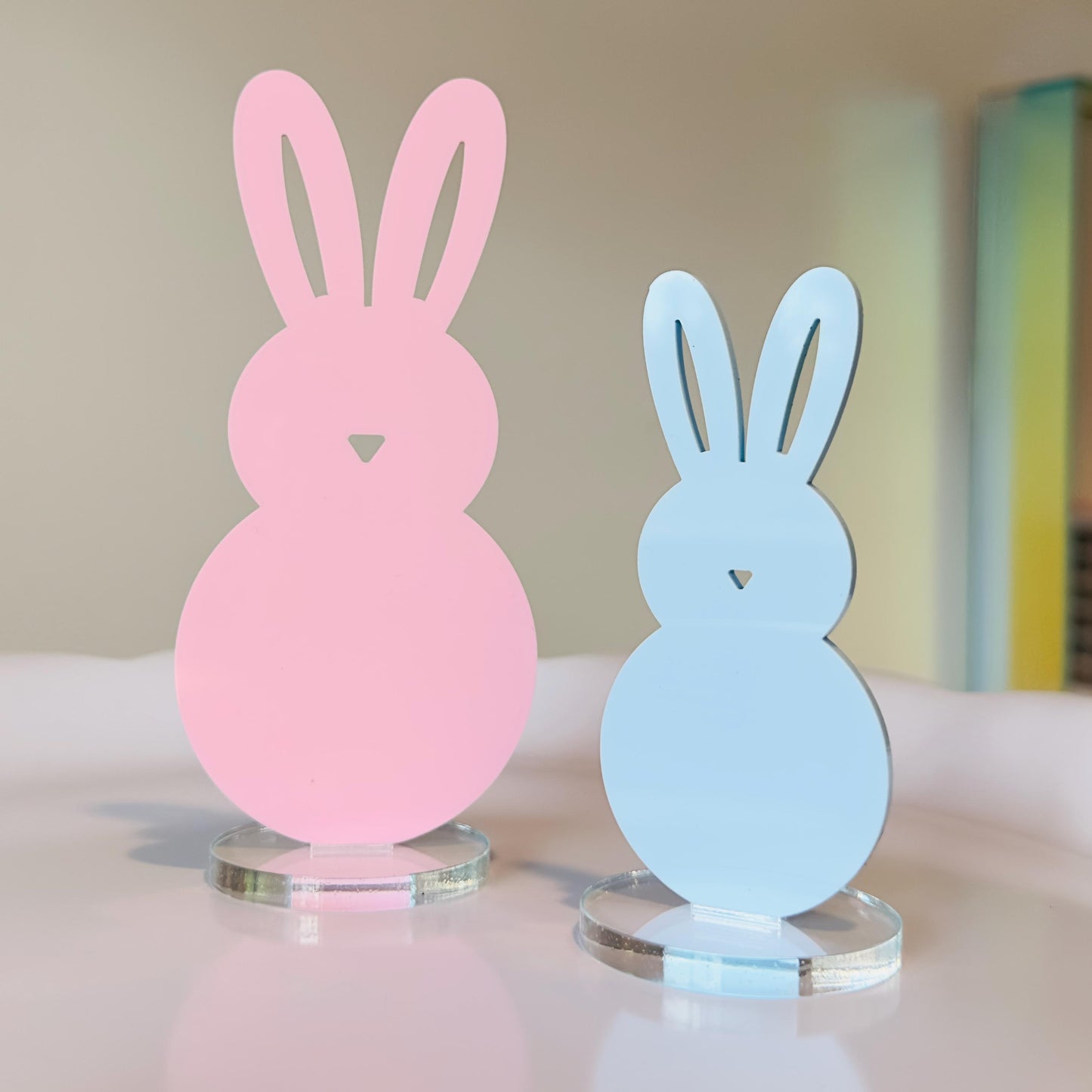 Acrylic Bunny Tabletop Decor