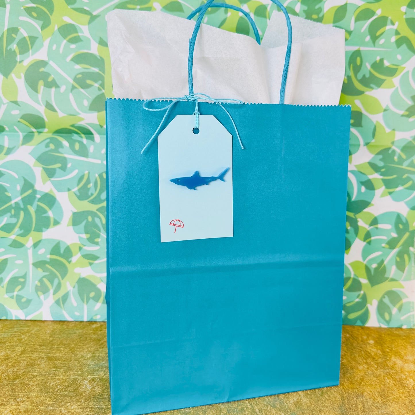 Acrylic Shark Gift Tag