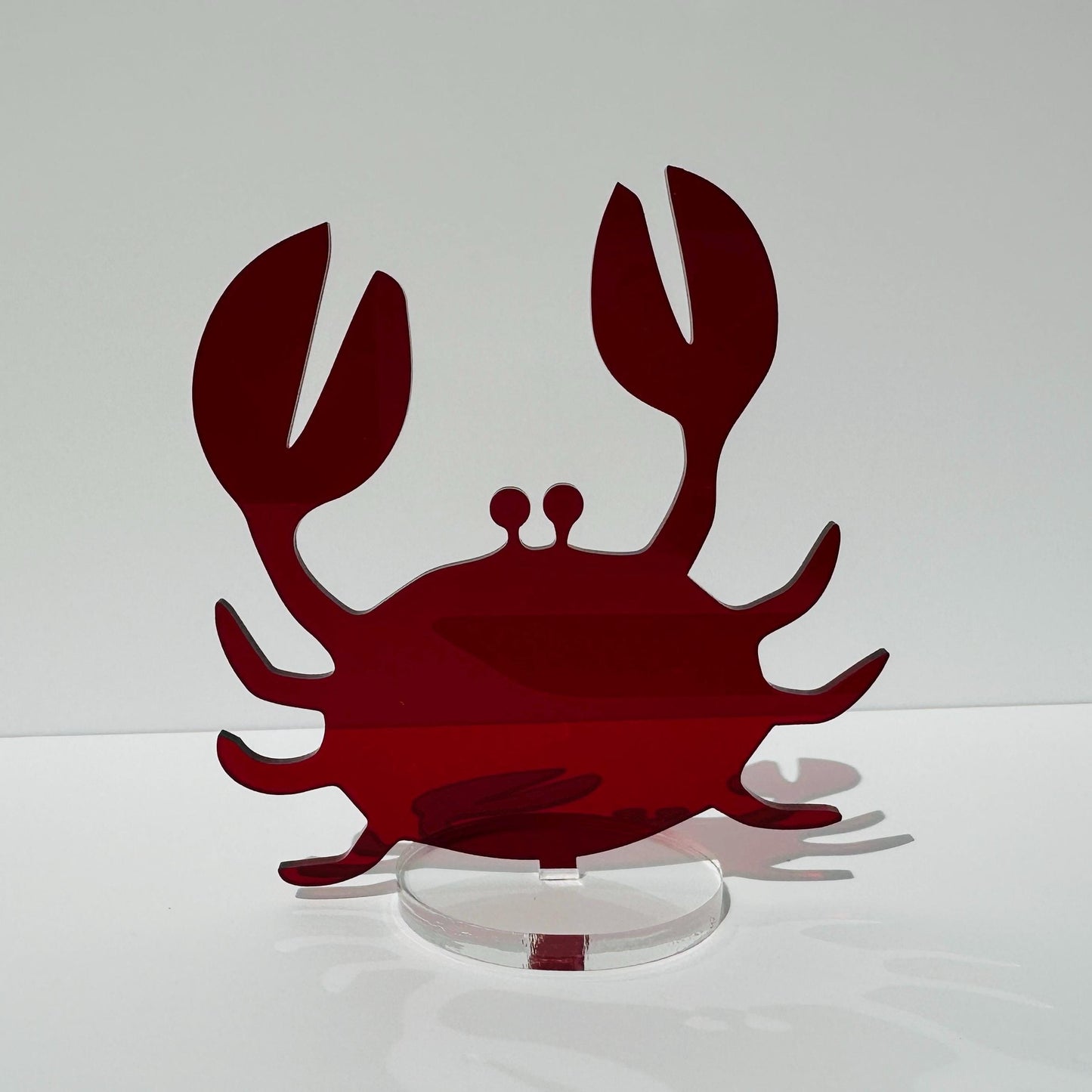 Acrylic Crab Tabletop Decor