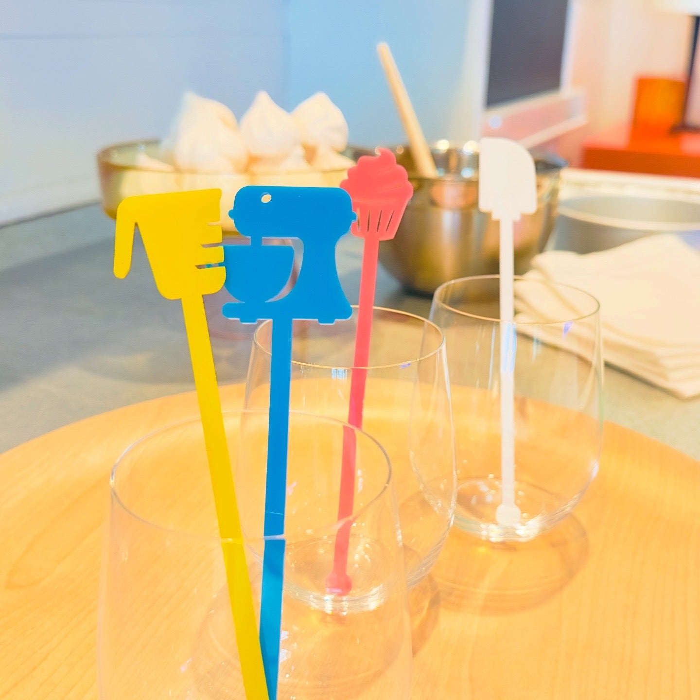 Baking Acrylic Drink Stirrers
