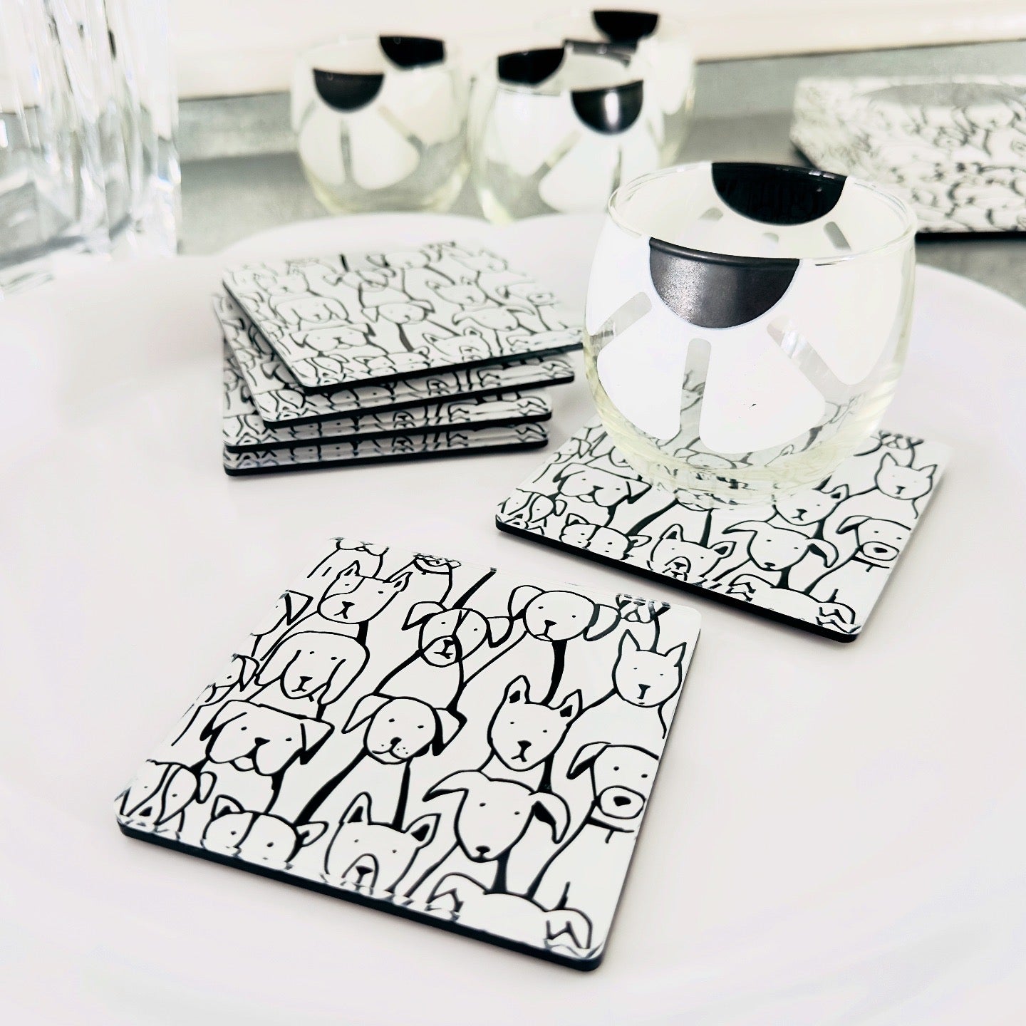 Puppy Coaster Set