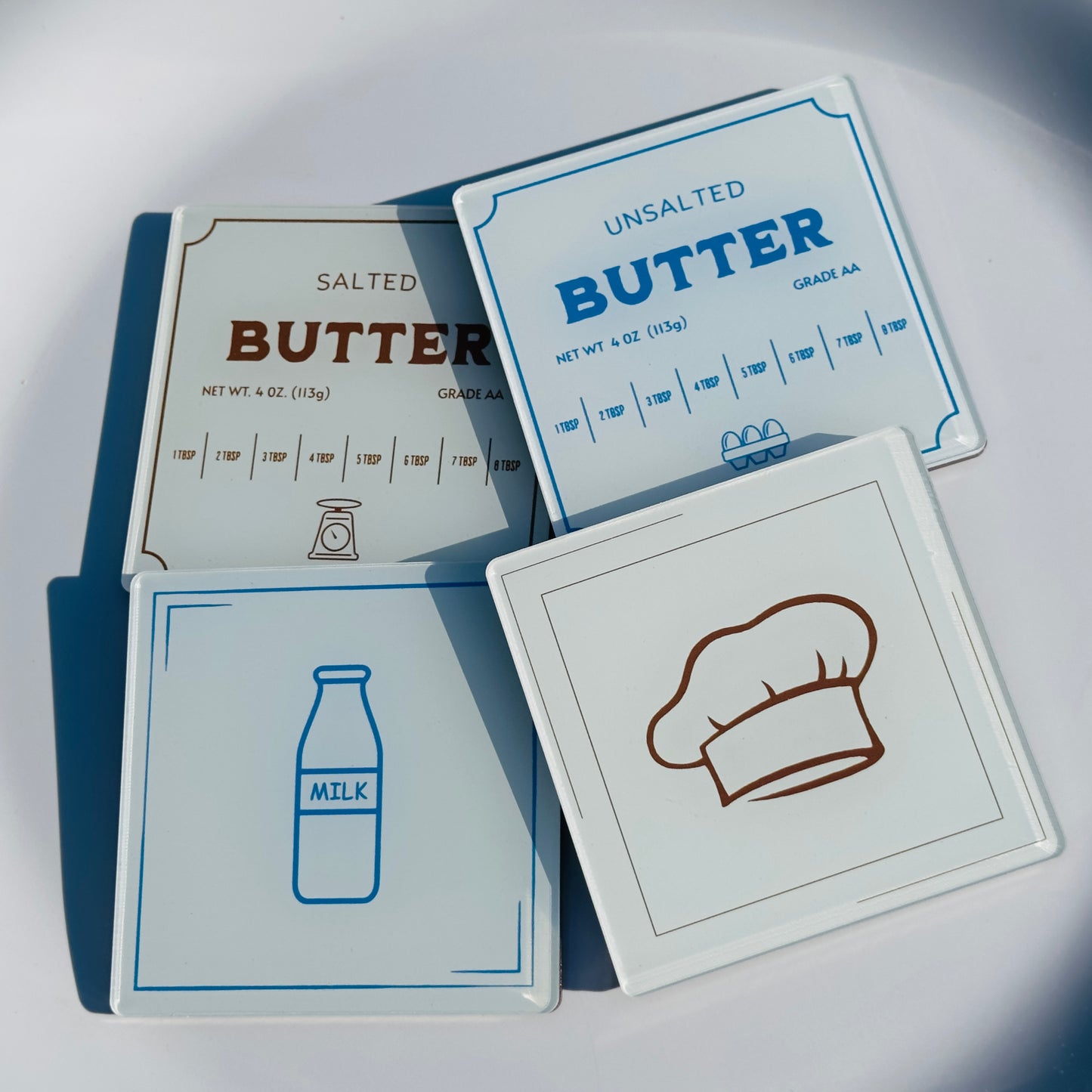 Baking Theme Coaster Set