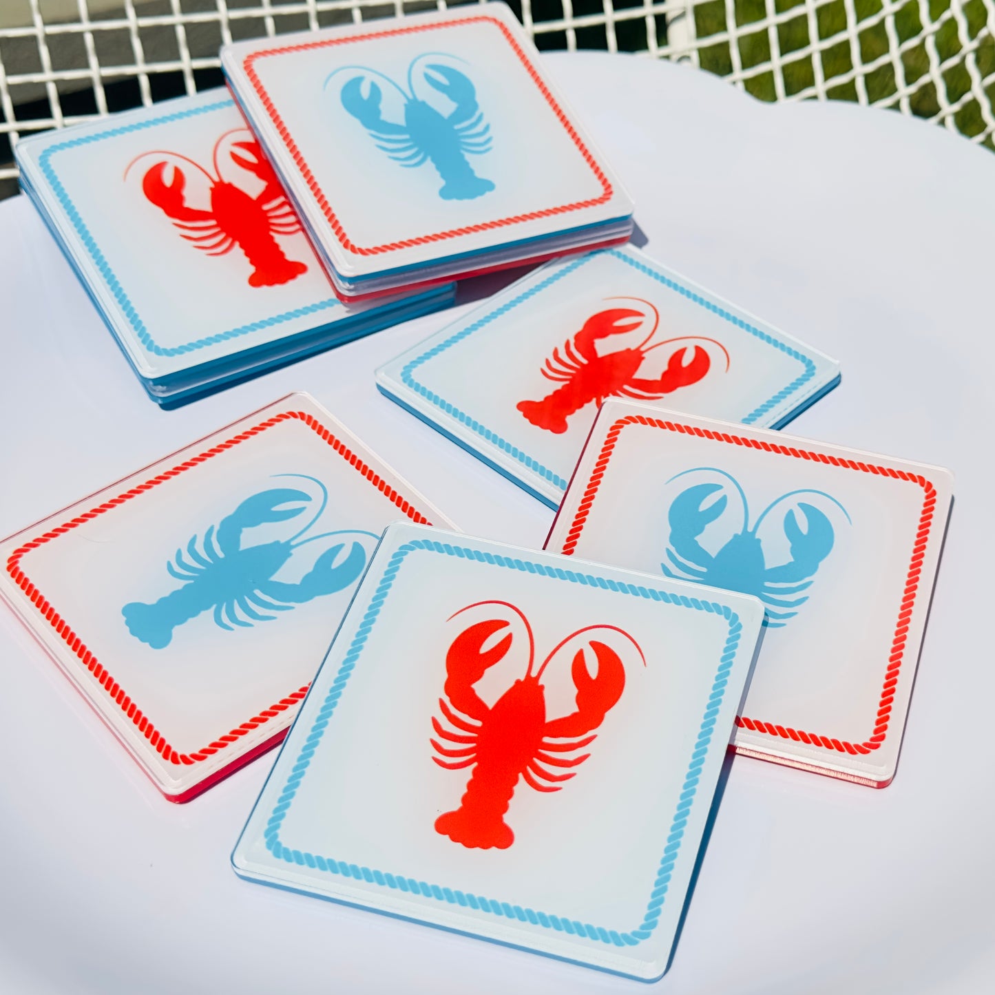 Lobster Coaster Set