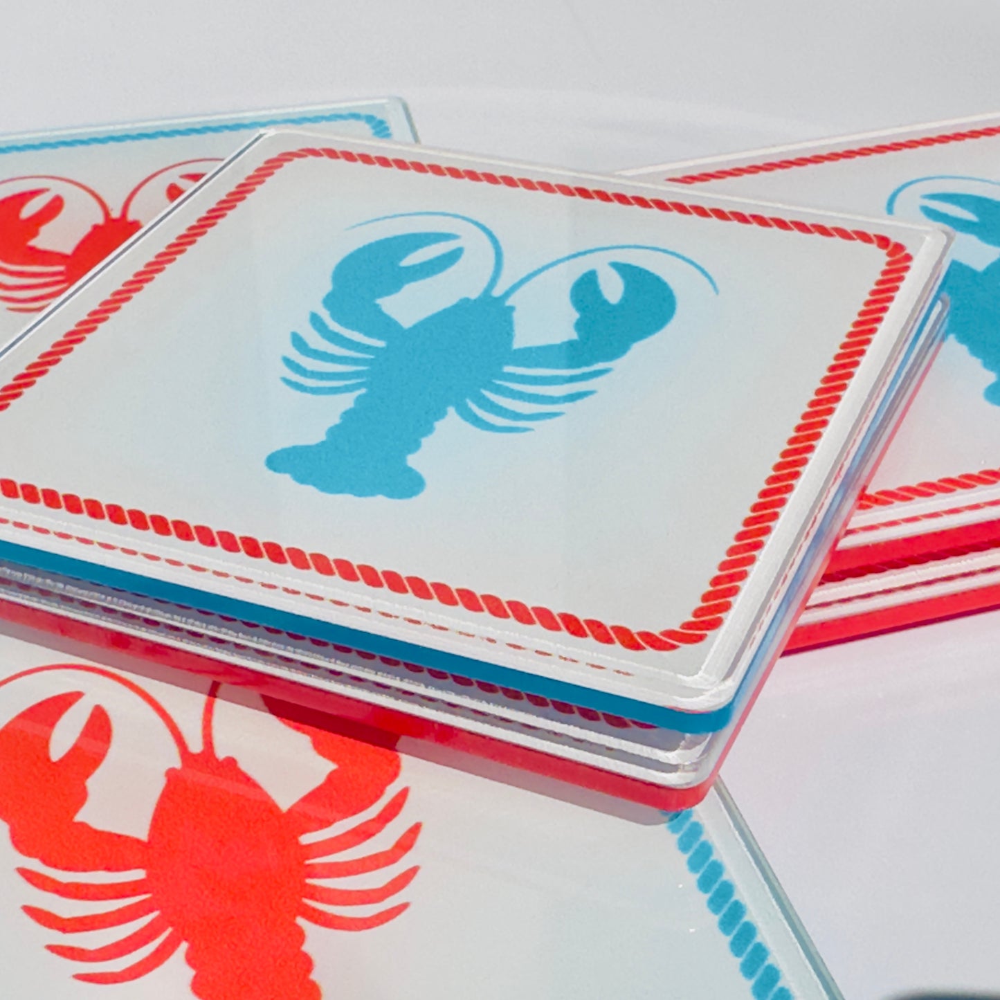 Lobster Coaster Set