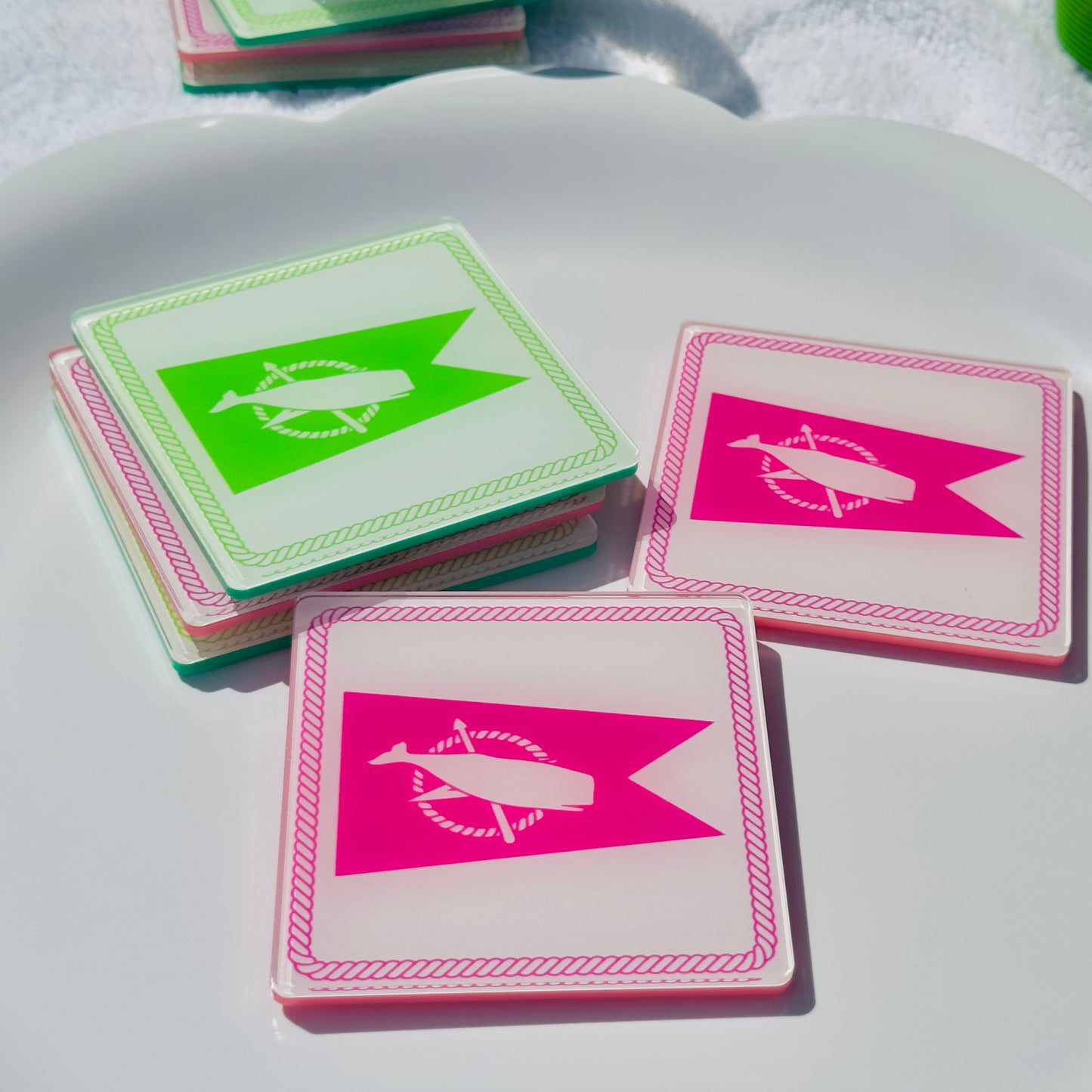 Nantucket Coaster Set