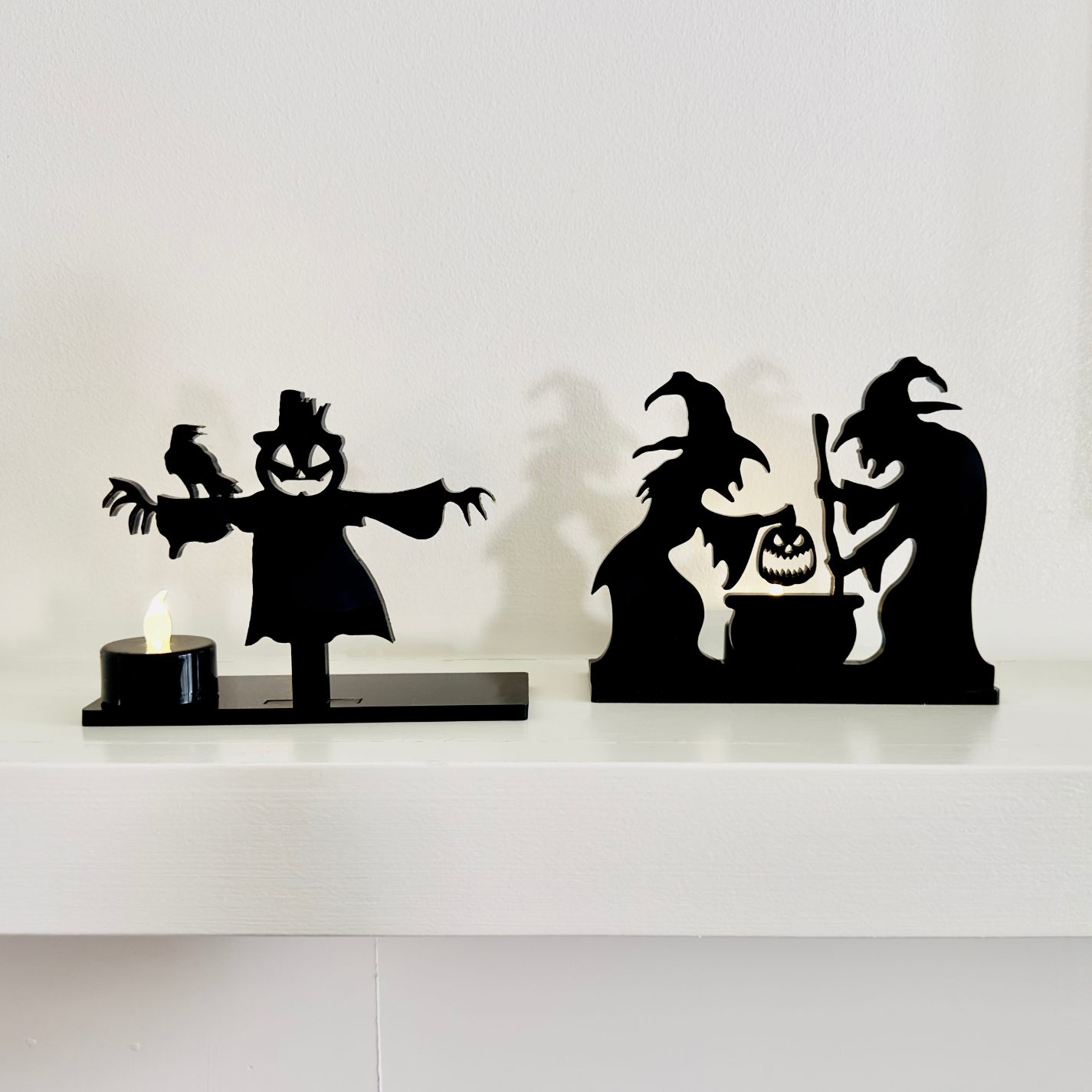 Acrylic Scarecrow Halloween Tabletop Decor