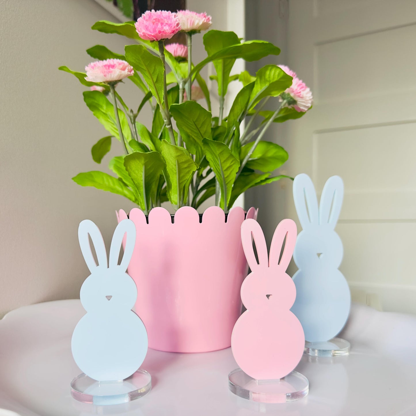 Acrylic Bunny Tabletop Decor
