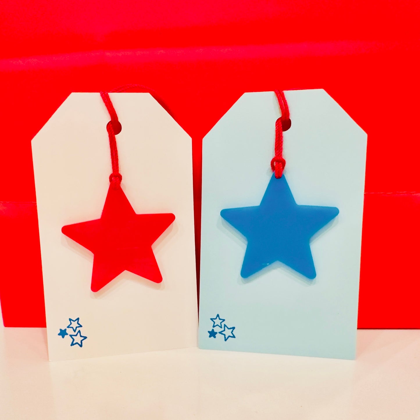 Acrylic Star Gift Tag