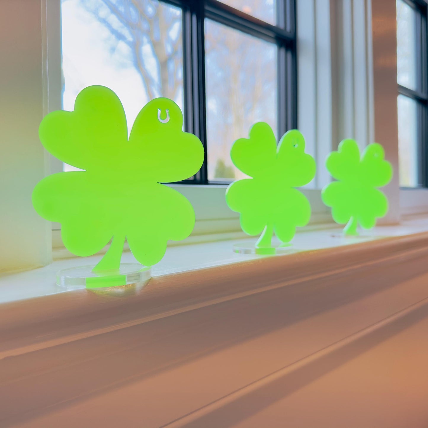 St Patrick's Day Shamrock Tabletop decor
