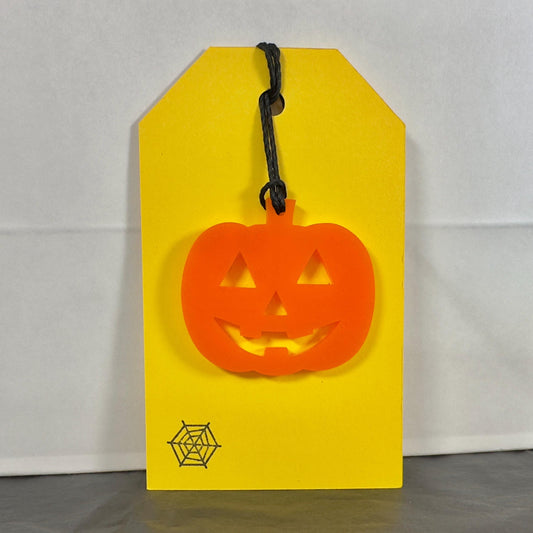 Acrylic Jaco-O-Lantern Gift Tag