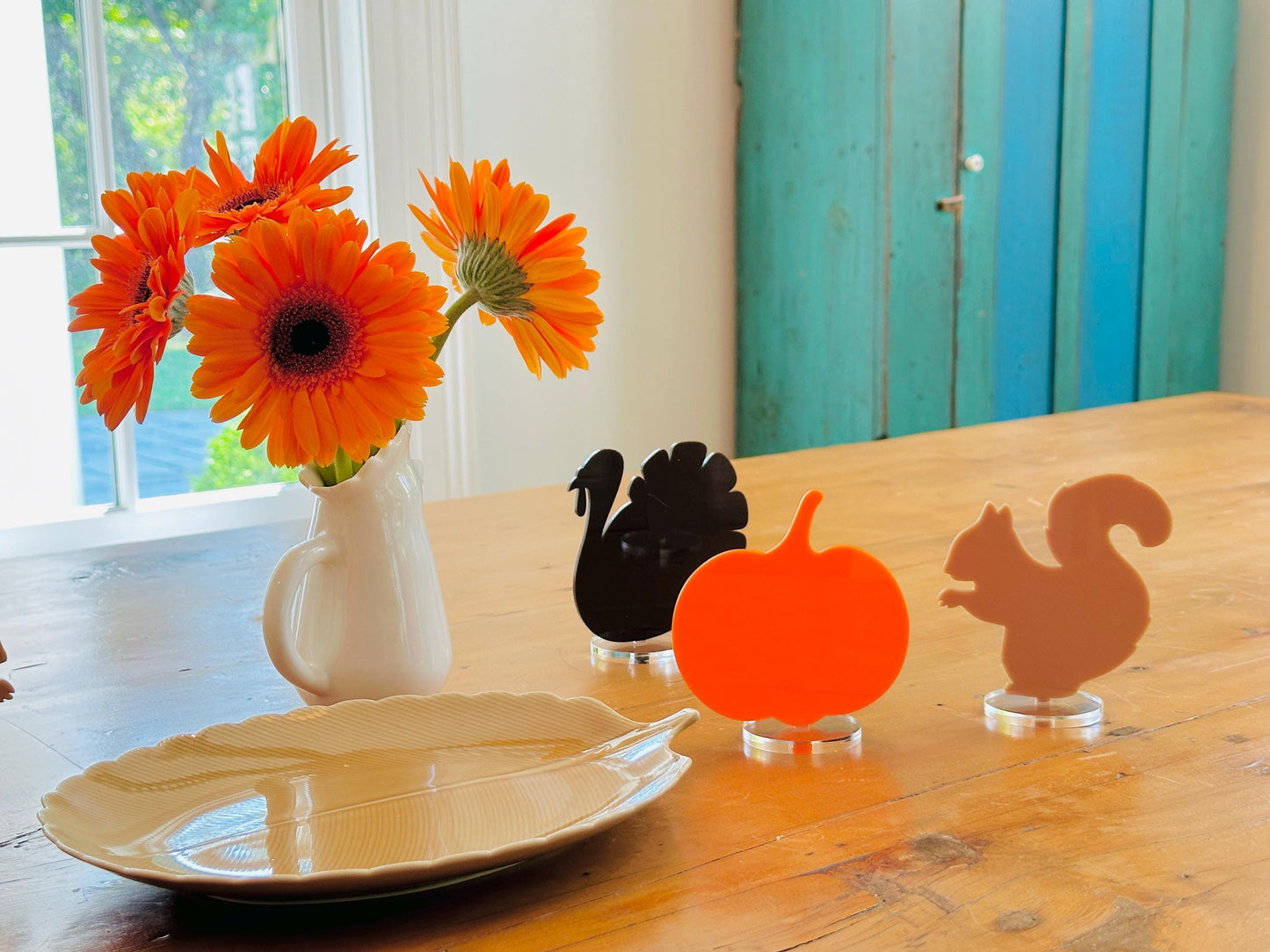 Acrylic Thanksgiving Tabletop Decor