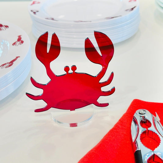 Acrylic Crab Tabletop Decor