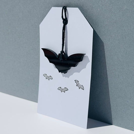 Acrylic Bat Gift Tag