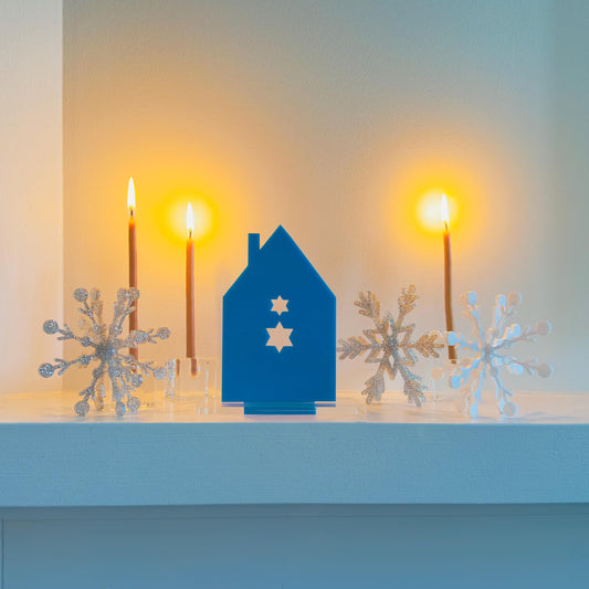Acrylic Star Of David House Tabletop Decor