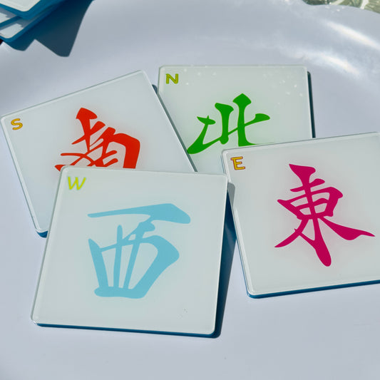 Mahjong Winds Coaster Set