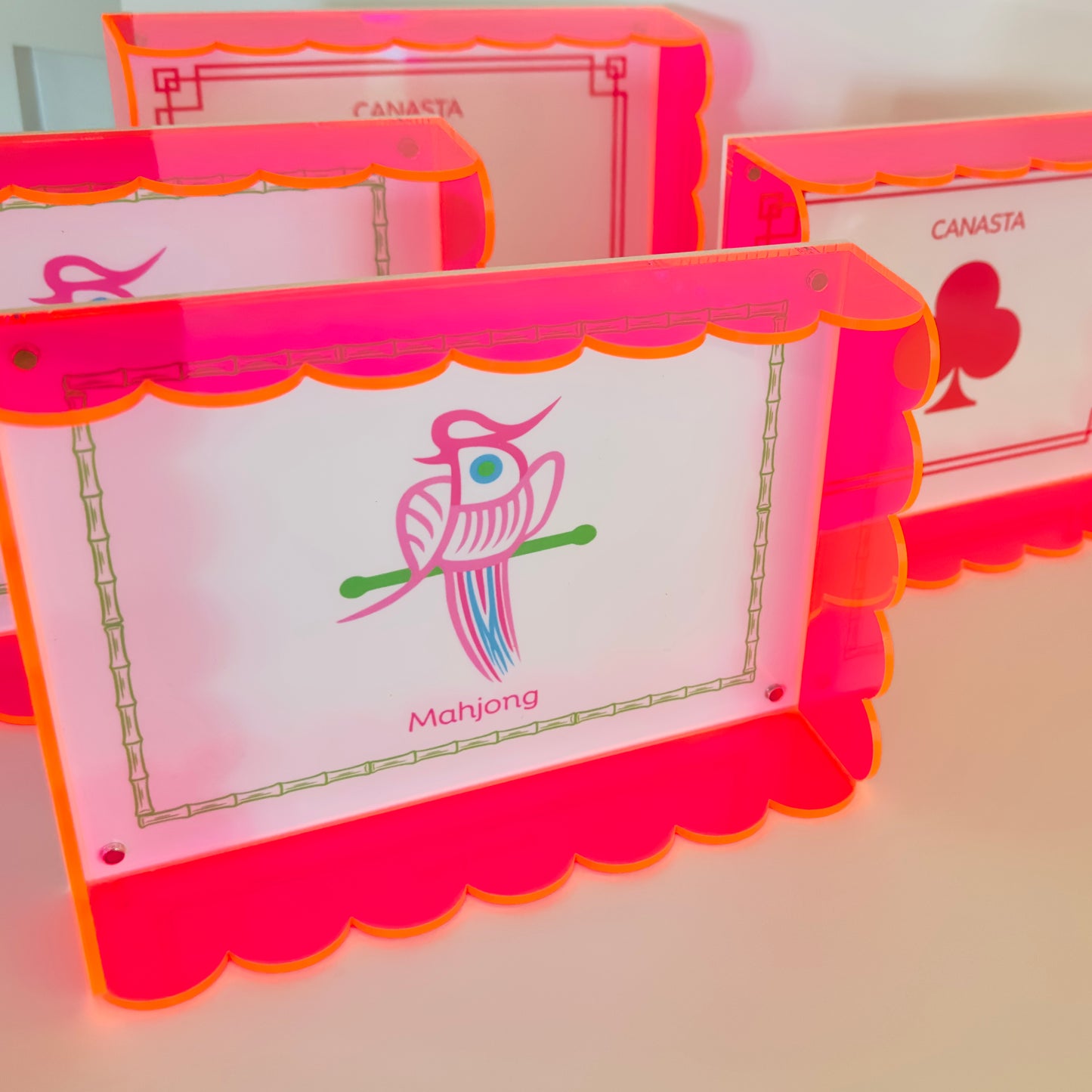 Mahjong & Canasta Small Tray