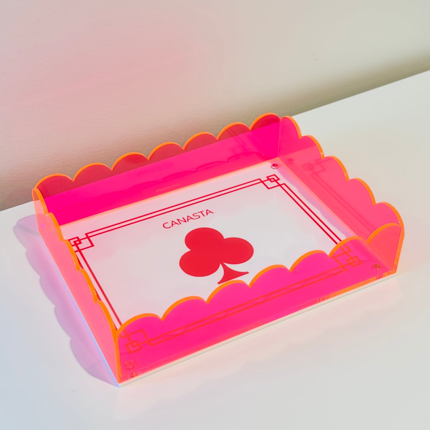 Mahjong & Canasta Small Tray