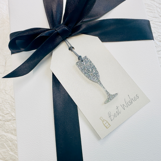Acrylic Champagne Gift Tags